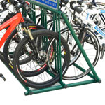BS045 8 BICYCLES OUTDOOR PARKING